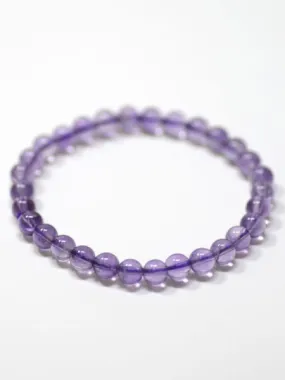 6mm Amethyst Bracelet