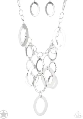 A Silver Spell - Silver Necklace Paparazzi Accessories