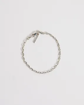 Classic Delicate Chain Bracelet in Sterling Silver