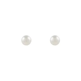 Gold Basic Pearl Studs