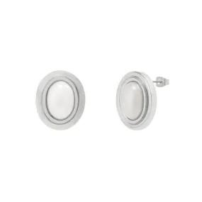 Perla Earrings - Silver