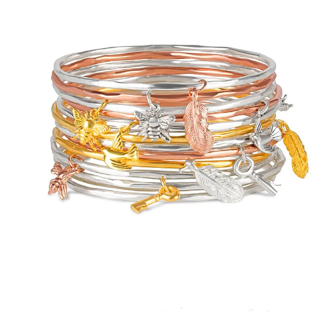 Seahorse Bangle | Gold - Silver