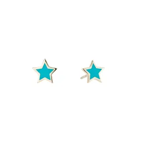 Star Enamel Studs