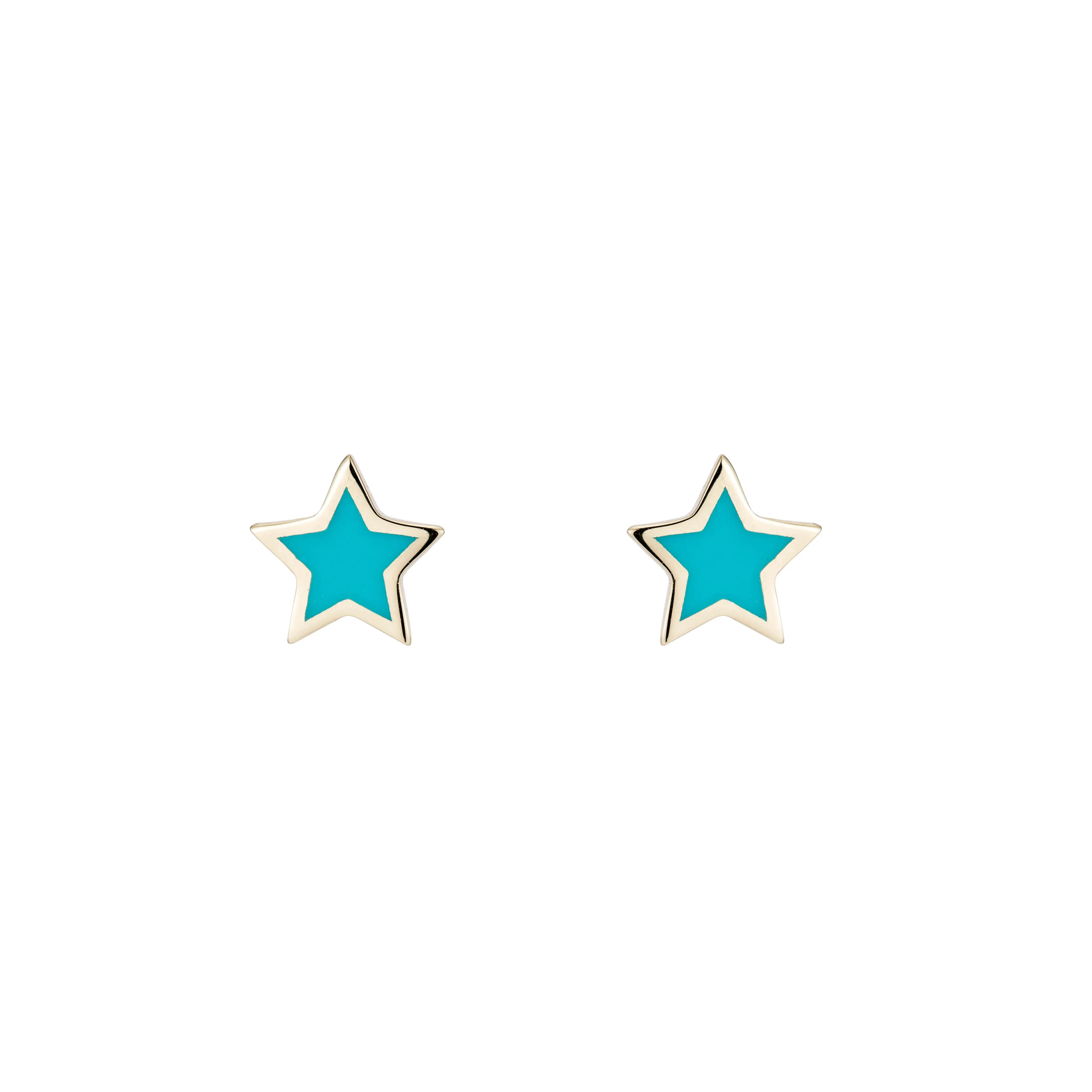 Star Enamel Studs